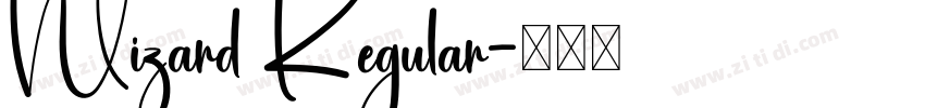 Wizard Regular字体转换